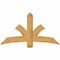 Ekena Millwork Davenport Rough Sawn Timber Gable Bracket, Western Red Cedar, 60"W x 32"H x 2"D x 6"F, 13/12 Pitch GBW060X32X0206DAV00RWR - alternate 1